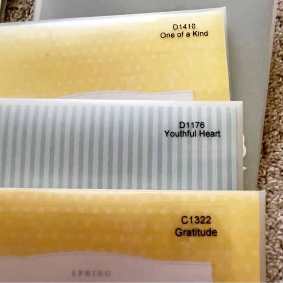 Lot of 32 Close To My Heart Acrylix Clear Stamps - Scrapbooking Cards Stamping - Picture 4 of 13